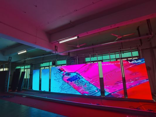 HD Video Function P3.91 500*1000mm Indoor Outdoor LED Display Screen Cho bảng điều khiển cho thuê sân khấu