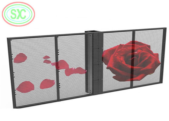 Màn hình LED với tỷ lệ minh bạch cao và thiết kế dải nhôm kéo dài cho hiệu suất làm mát tuyệt vời