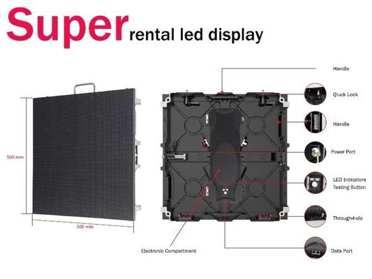 màn hình Full Color HD Led Video Wall P3.91 ngoài trời chống nước độ sáng cao Cho sự kiện Cho thuê