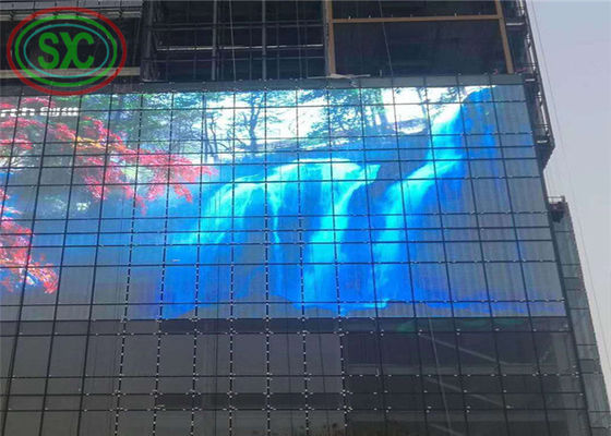 Khung xem rộng màn hình lưới LED đầy đủ màu sắc minh bạch Ba năm bảo hành