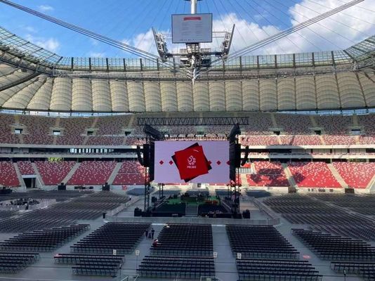 P4.81mm Indoor Outdoor Waterproof Full Color LED Rental Display Screen 500x500mm màn hình hiển thị
