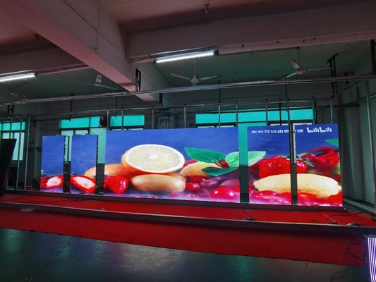 P4 SMD LED Die-Cast Aluminum Screen / Indoor Multi-Color Video Wall LED Display, Bảo hành 3 năm