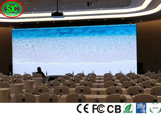 IP43 SMD2121 65410 Dots /Sqm Cho thuê màn hình LED P3.91 1R1G1B Cho màn hình LED Concert
