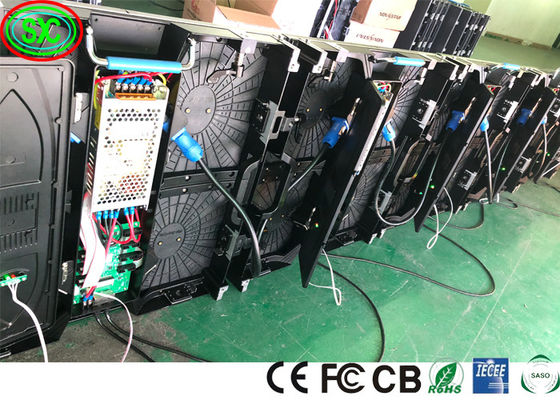 IP43 SMD2121 65410 Dots /Sqm Cho thuê màn hình LED P3.91 1R1G1B Cho màn hình LED Concert