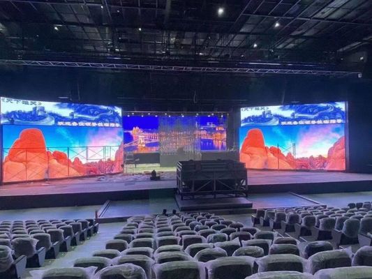 P3.91 Indoor HD Stage LED Screen 64x64 Dot Matrix Cho thuê và treo
