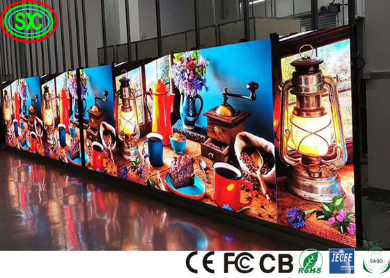 1100cd/m2 500mcd Stage Rental Led Display IECEE For Live EventsMàn hình hiển thị LED đầy màu sắc