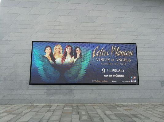 Đèn nhà thờ sân vận động LED hai mặt HD LED Billboard Pitch 6mm
