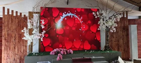 P3 Cho thuê màn hình màn hình LED sân khấu 111111 Dots / Square Meter Indoor Full Color LED Display Screen