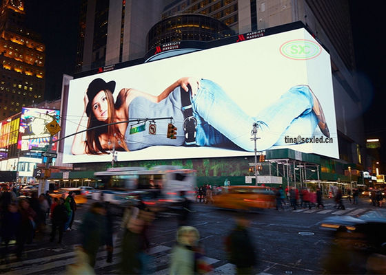 Trung Quốc ngoài trời đầy màu sắc P10 Billboard Video Wall màn hình hiển thị LED cho quảng cáo thương mại