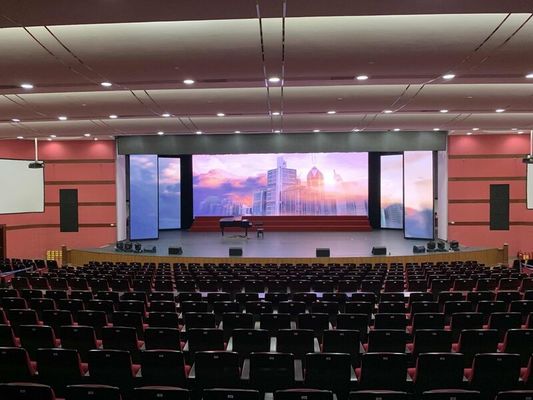 Full Color Hanging Stage Background Thuê bảng điều khiển P3.91 màn hình LED cho sự kiện hòa nhạc