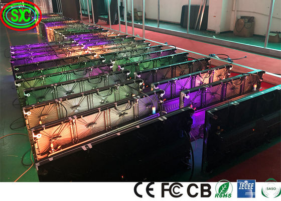 Bên ngoài màn hình LED đầy màu sắc sự kiện sân khấu LED màn hình p3 thuê video led tường