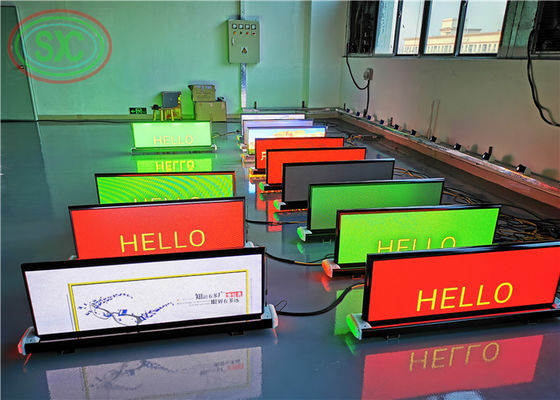 Màn hình LED chống nước ngoài P6 Truck gắn đầy màu sắc 7500 Nits