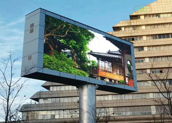 P6 sân vận động ngoài trời Full Color LED Billboard 6mm Pixel Pitch IP65 chống nước