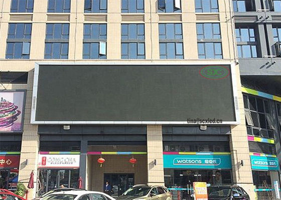 P10 Bên ngoài đầy đủ màu sắc chống nước IP65 LED Billboard Cho quảng cáo