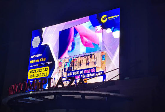 IP65 Màn hình LED chống nước SMD1921 Độ sáng cao 5000cd / m2 AC 110/220V Điện áp đầu vào