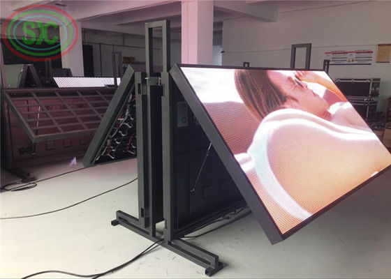 Giá tốt Từ xa có thể xem được khoảng cách từ xa Màn hình Led ngoài trời đầy đủ màu DIP P10 Màn hình hai mặt trực tuyến