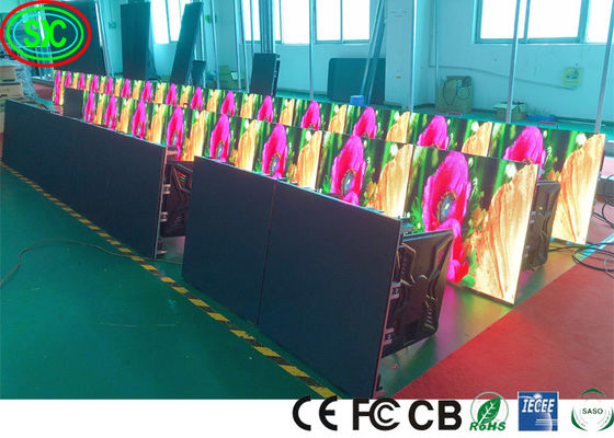 Độ phân giải cao P2.5 Màn hình nền sân khấu cho thuê đầy đủ màu sắc trong nhà
