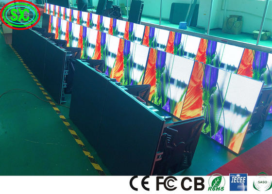 Độ phân giải cao P2.5 Màn hình nền sân khấu cho thuê đầy đủ màu sắc trong nhà
