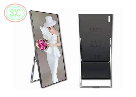 Giá tốt Màn hình LED áp phích P 3 trong nhà thiết kế mới với chân đế và ròng rọc để quảng cáo trực tuyến