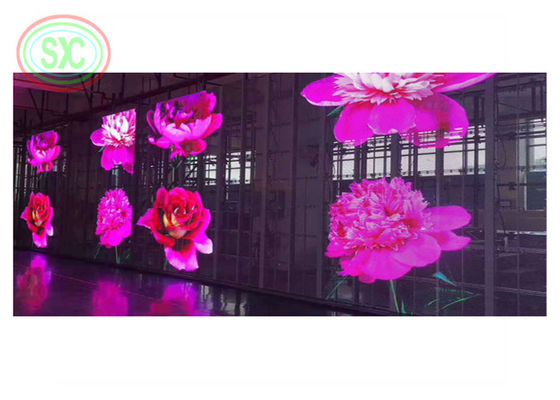 Màn hình LED trong suốt có kích thước tùy chỉnh với đèn LED smd2525 và pitch pixel 78125mm cung cấp nội dung video và đồ họa mượt mà và rõ ràng
