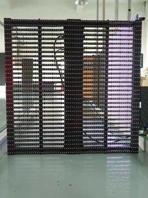 Màn hình LED trong suốt P3.91-7.82 Full Color cho Tường kính