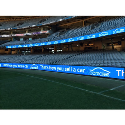 Sân vận động bóng đá ngoài trời P5 Digital Big LED Display Video Wall Billboard Kiểm soát nước Độ sáng cao