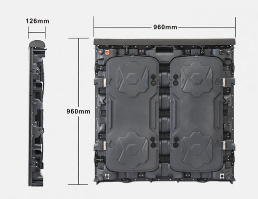 Sân vận động bóng đá ngoài trời P5 Digital Big LED Display Video Wall Billboard Kiểm soát nước Độ sáng cao