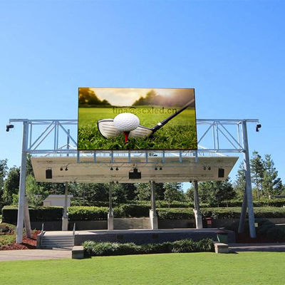 Sân vận động bóng đá ngoài trời P5 Digital Big LED Display Video Wall Billboard Kiểm soát nước Độ sáng cao