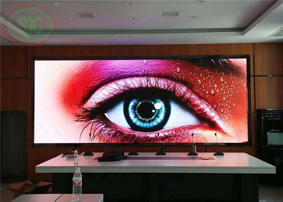 HD cố định đầy đủ màu sắc Độ sáng cao trong nhà LED Video màn hình tường P3