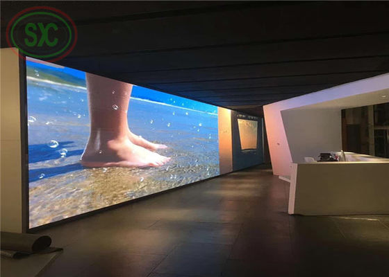 HD cố định đầy đủ màu sắc Độ sáng cao trong nhà LED Video màn hình tường P3