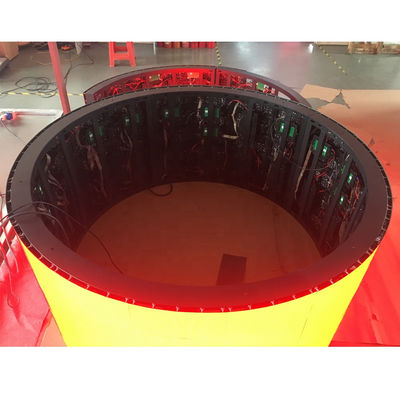 360° Bên ngoài Full Color Column Sphere LED Display Màn hình xây dựng Billboard