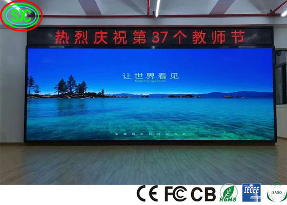 IECEE Indoor Full Color LED Display 250W/M2 P3 P4 P5 P6 SASO màn hình hiển thị LED đầy màu