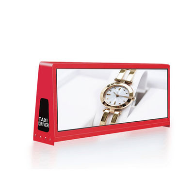 Ngoài trời Full Color P5 LED Display Xe mái quảng cáo biển báo Double Side Taxi Top