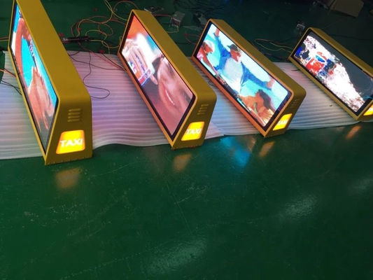 Double Side P5 Quảng cáo màn hình LED Xe ô tô Bảng hiệu Xe taxi Bảng hiển thị LED