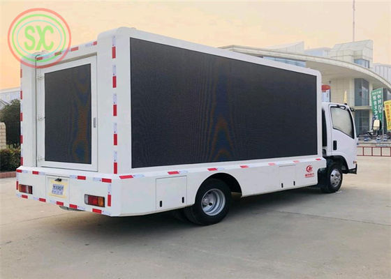 Xe buýt ngoài trời chống nước LED Bảng quảng cáo đầy đủ màu sắc P5 đầy đủ màu sắc Dịch vụ mặt trước