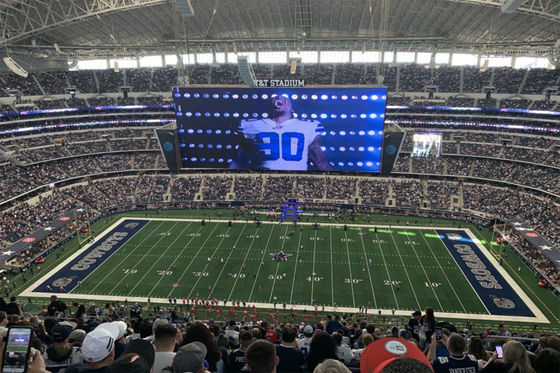 P10 Bảng quảng cáo ngoài trời LED Sân vận động bóng đá Bảng hiển thị LED