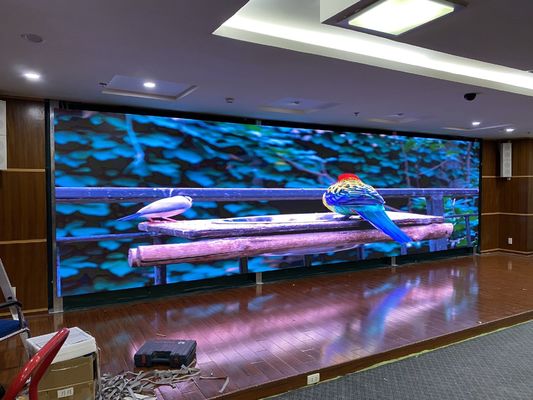 Nội thất toàn màu sân khấu nền P4 LED Video màn hình màn hình màn hình tường