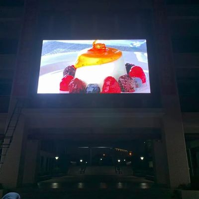 Màn hình LED màu đầy đủ ngoài trời P10 cho quảng cáo và sự kiện với cấu trúc đơn giản và độ sáng cao