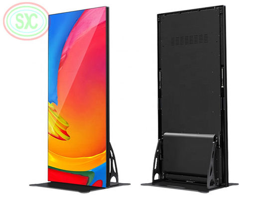 Giá tốt Cấu hình cao Màn hình gương đứng trong nhà P3 Led Display Poster Màn hình điều khiển từ xa 3G / 4G trực tuyến