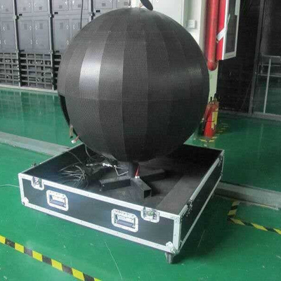 360° Bên ngoài Full Color Column Sphere LED Display Màn hình xây dựng Billboard