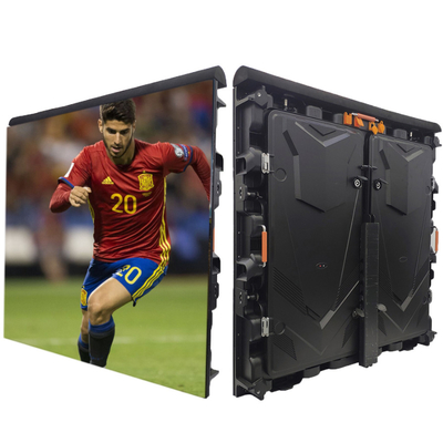 Màn hình LED chống nước 320 * 160mm với 7500cd / m2 Độ sáng và IP65 xếp hạng HD Ultra-Thin Stadium LED Die-Casting Aluminum