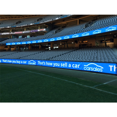 Màn hình LED chống nước 320 * 160mm với 7500cd / m2 Độ sáng và IP65 xếp hạng HD Ultra-Thin Stadium LED Die-Casting Aluminum