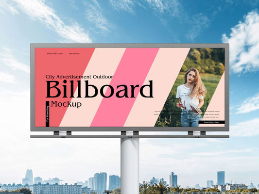Tòa nhà ngoài trời Full Color P10 Waterproof LED Display Screen 10mm SMD3535