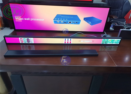 Màn hình kệ LED P1.875 900x60mm 800cd/m² Hiển thị trong nhà