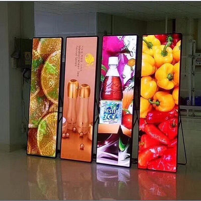 Màn hình LED quảng cáo với kích thước tiêu chuẩn 640 x 2000 milimét Lý tưởng cho việc trưng bày và triển lãm áp phích trong nhà
