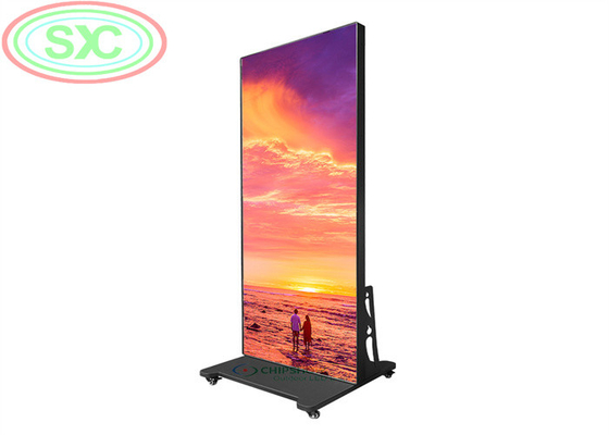 1/32 quét sàn đứng màn hình LED trong nhà P2.5 poster màn hình LED 640 * 1280mm