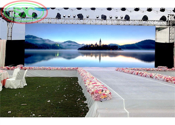 SMD1921 LED Video Display 62500 Dots/M2 Full Color LED Screen 1/16S Chế độ điều khiển