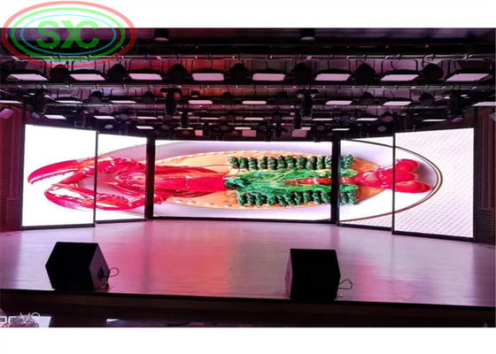 Màn hình LED đủ màu trong nhà cung cấp góc nhìn rộng hơn 140 độ và tuổi thọ đèn LED dài cho quảng cáo trong nhà