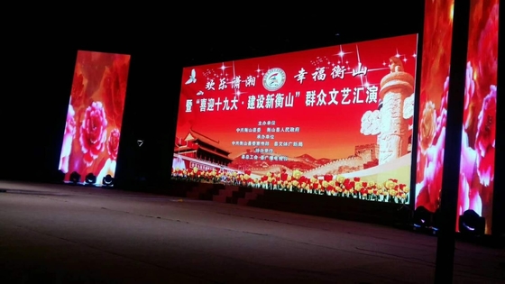 SCX LED Studio/Conference/Church Install 2000nits Độ sáng cao KN-Light Kinglight Đen SMD2021 Indoor P3 LED Screen