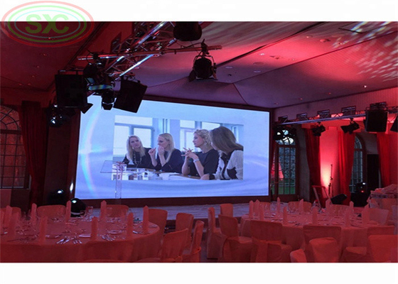 Sự kiện ngoài trời High Definition LED Cho thuê màn hình HD P4 Stage Background màn hình hiển thị LED